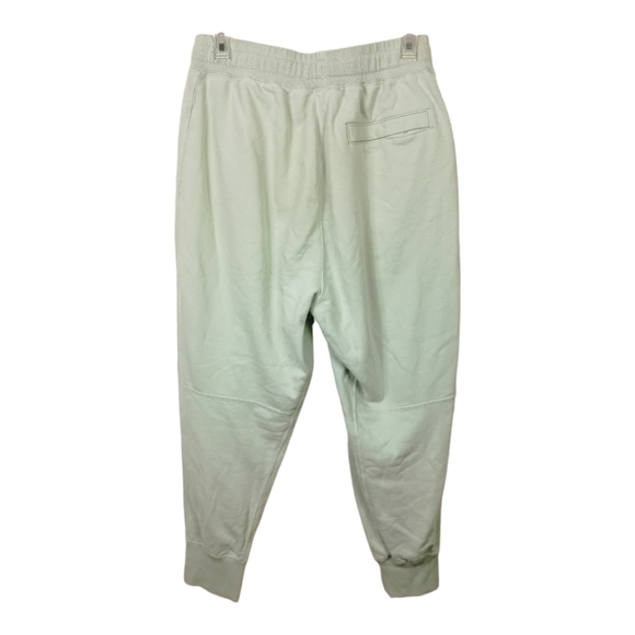 Nike Fleece Joggers Mens Green Medium Pockets Embroidered Logo Drawstring - Picture 4 of 12